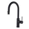Mondella Resonance 35mm Matte Black Dual Function Pull Down Sink Mixer