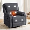 Artiss Massage Recliner Chair 360 Swivel