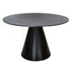 Sk Designer Living | Theo Round Wood Dining Table | 120cm - Black