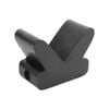 Sunrise 4" Rubber V Block 15mm Bore 100mm Base Black - Vbr4