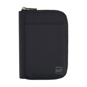 Annabel Trends AT Mens Travel Passport Wallet Black 12.5x17.5cm