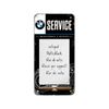Nostalgic-art Magnetic Notepad Bmw Service 10x20cm