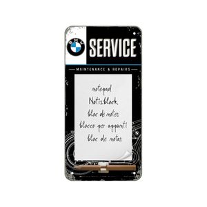 Nostalgic-art Magnetic Notepad Bmw Service 10x20cm