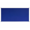 Corporate Felt Pinboard Aluminium Frame 2400x1200mm Blue