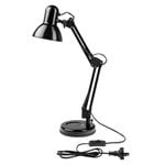 Brilliant 50cm XL Black Flexi Lloyd Desk Lamp