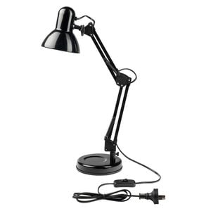 Brilliant 50cm XL Black Flexi Lloyd Desk Lamp