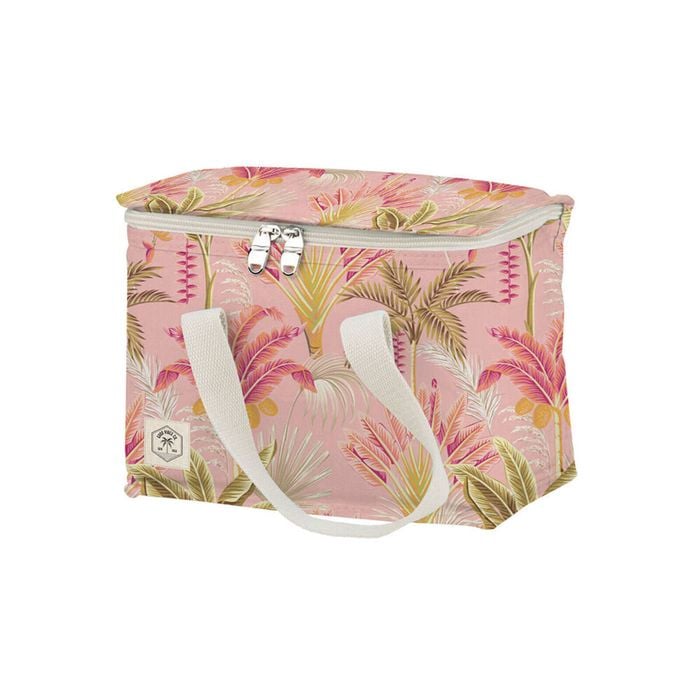 Good Vibes Premium Insulated Lunch Bag Tropicana Print 20x25x20cm