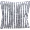LVD Stonewashed Cotton Harbour Vertical Striped Cushion 50x50cm Navy