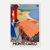 Galrie Monte Carlo Vintage Tennis Travel Poster - Perfect Wall Art for Any Space, Poster Only, A1 60 x 84cm (23 x 33inch)