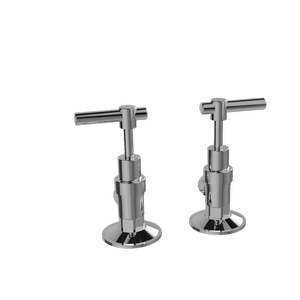 Ezyfix Chrome Washing Machine Modern Lever Taps Lead Free
