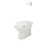 Caroma Leda Invisi Series II Wall Faced Suite WELS 4 Star 4.5L/Full