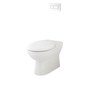 Caroma Leda Invisi Series II Wall Faced Suite