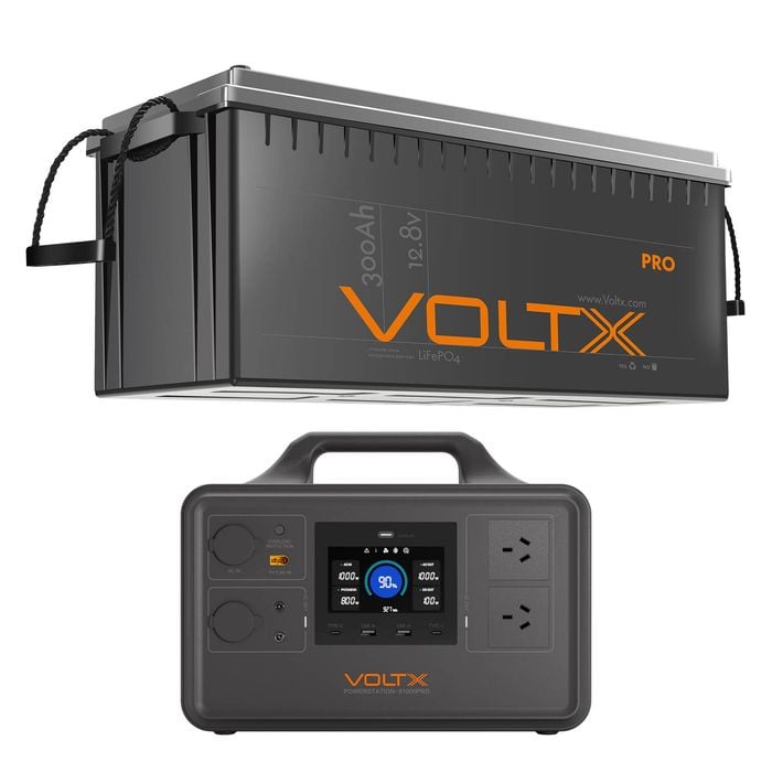 Voltx 12v 300ah Lifepo4 Lithium Battery + 1800w Power Station – Home, Rv & Off-grid Backup