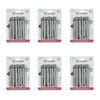 6x 3pc Topchef Stainless Steel Cannoli Moulds Baking Utensil Set Silver
