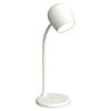 Kreafunk Ellie Lamp W/ Qi Charger And Bluetooth Speaker - White