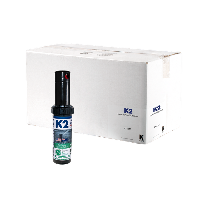 K-Rain K2 Gear Drive Sprinkler - Box of 20