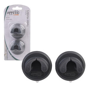 Appetito Suction Towel Holders Set 2