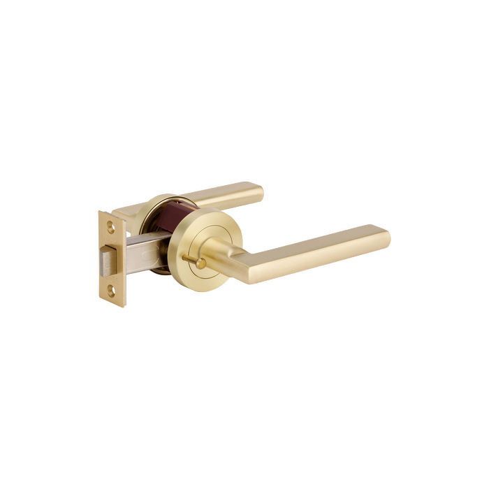 Zanda 165mm Satin Brass Epic Privacy Set