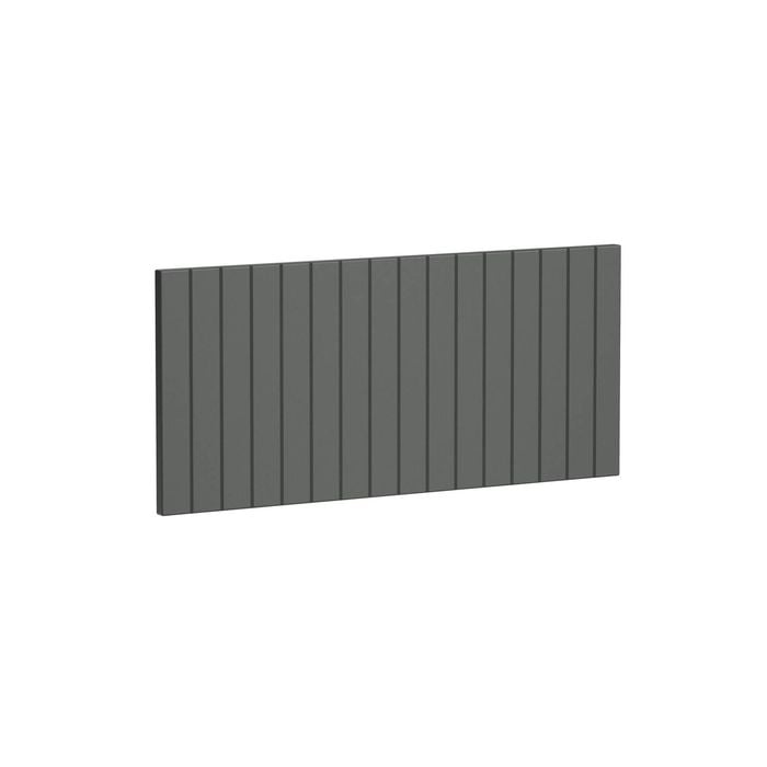Kaboodle 900mm Grey Fig V-Groove Slimline Door