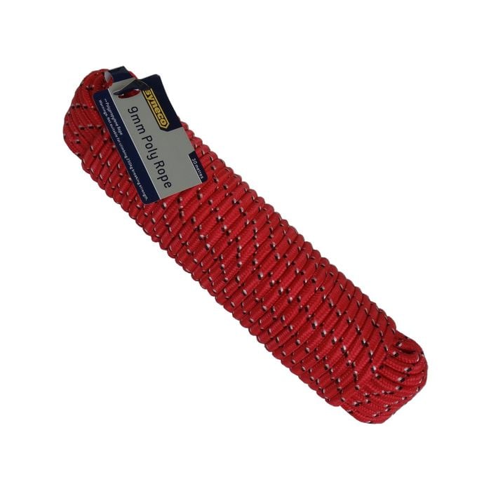 Syneco 9mm x 30m Diamond Braided Polypropylene Rope