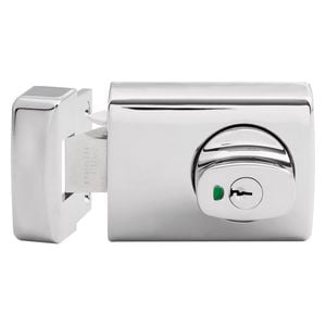 Lockwood Satin Chrome Pearl 001 Deadlatch With Knob