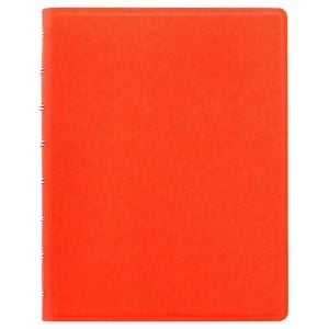 Filofax A5 Saffiano Notebook Journal Diary Writing Stationery Bright Orange