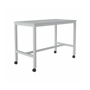 Olg Axis Bar Leaner White Frame White Top L1200mm X W750mm