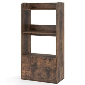 Costway 3-tier Bookcase Display Shelf