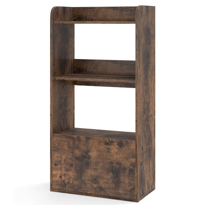 Costway 3-tier Bookcase Display Shelf