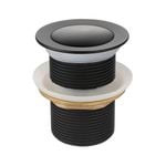 Kinetic 40mm Black Matte Pop Up Basin Waste