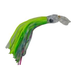 Swimerz Trolling Lure Rigs, 95gm, 23cml, Size 8/0 Hook, Lime Spider, 2 Pack