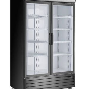 Atosa Double Glass Door Mounted Refrigerator P1000wb-a