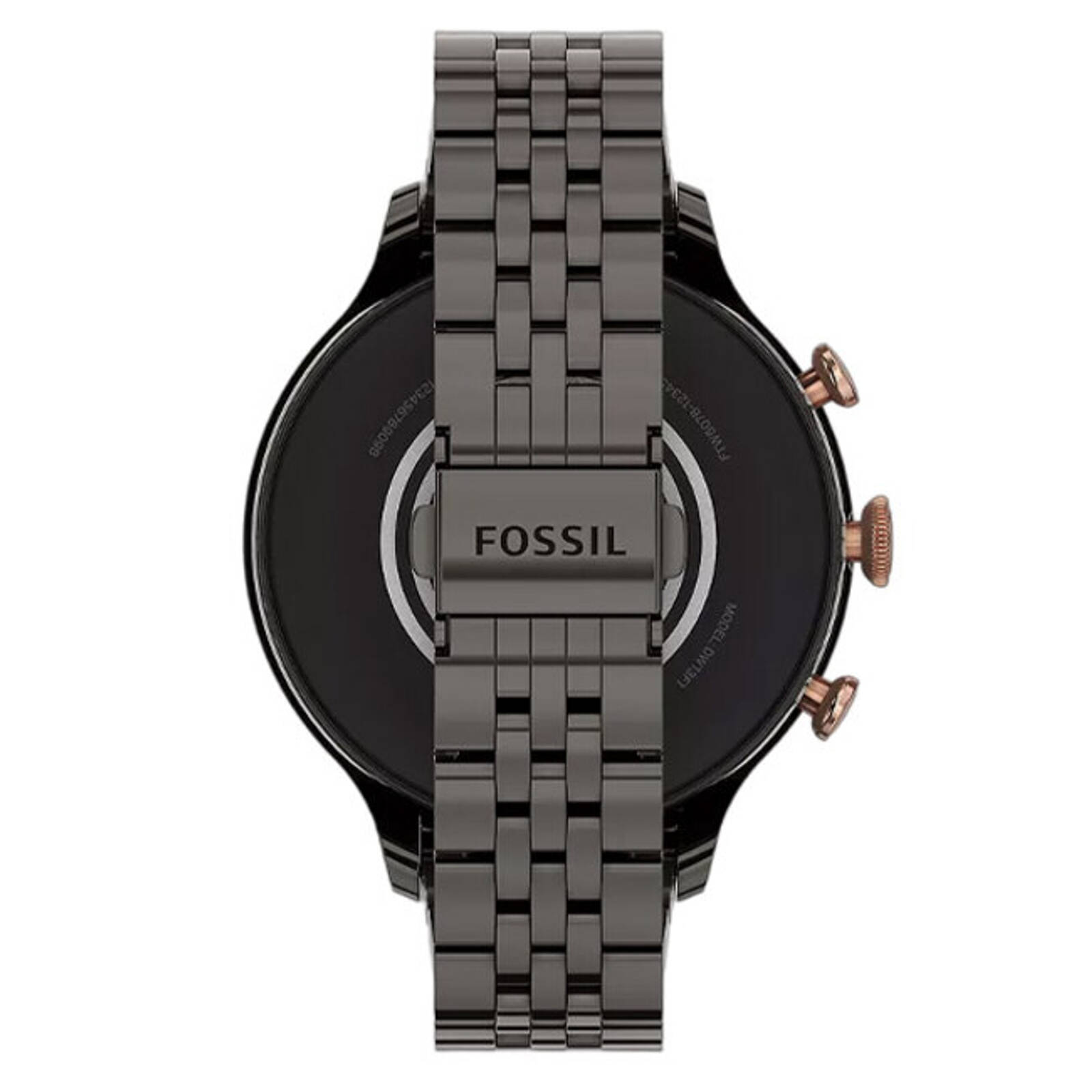 Fossil Gen 6 Smartwatch Gunmetal Stainless Steel FTW6078 Bunnings Australia