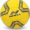 Nivia RABONA Football (White/Orange, Size 5) | Hand Stitched | 32 Panel | Hobby Playing Ball | Soccer Ball