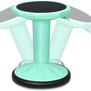 Costway Ergonomic Wobble Stool Height Adjustable Classroom Home Green