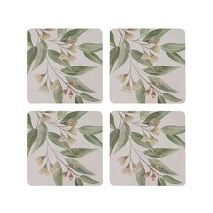 Flowering Gum Square Coaster Set 4