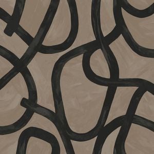 Moleta Taupe Wallpaper. 53cm x 10.05m
