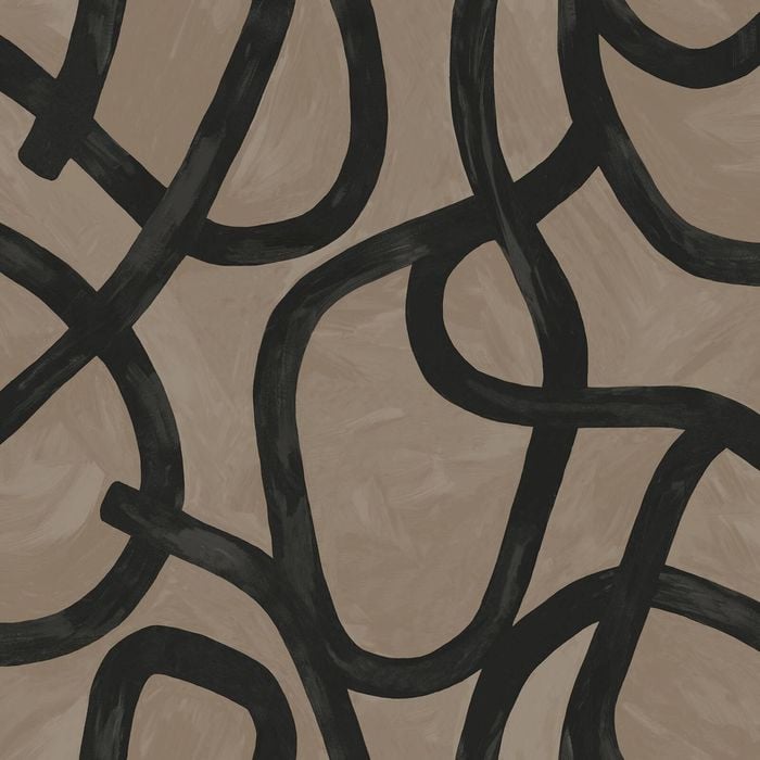 Moleta Taupe Wallpaper. 53cm x 10.05m