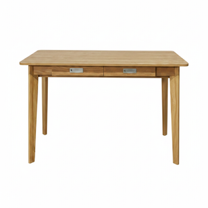 Foret Modern Minimalist Desk Built-in Drawers Office Home PC Study Table Maple