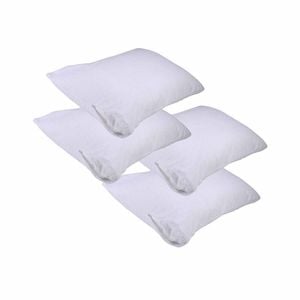 Easyrest Stain Resistant Standard Pillow Protectors 4 Pack