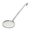 Vogue Stainless Steel Skimmer 4 Inch Mesh Head Long Hooked Handle 380mm Kitchen Utensil J668