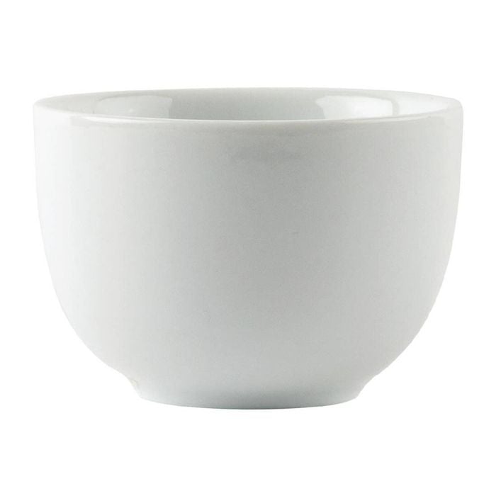 Olympia Chinese Tea Cups Whiteware Vitrified Porcelain White 110ml 12 Pack