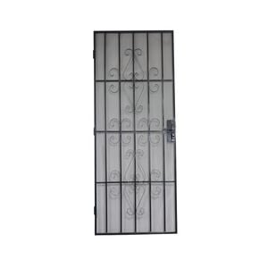 2024 x 806mm Barrier Door Steel Frame Imperial Catalina Black - Catalina Black