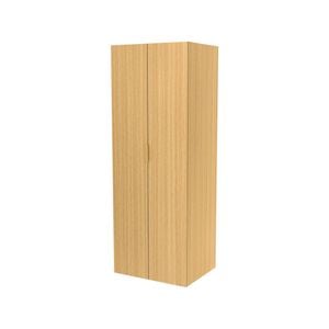 Lugna 2048 x 750 x 580mm Sand 5 Shelf Double Door Storage Cabinet