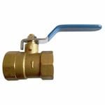 Kinetic 25mm Brass Lever Handle Water Ball Valve