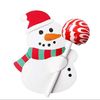 P&P Multi-Color Christmas Party Lollipop Holder 50pcs Santa Snowman Cards