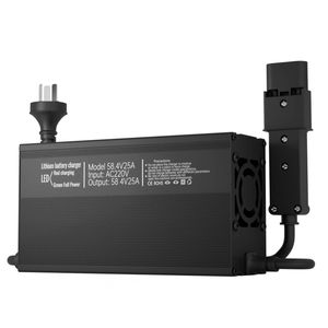 VoltX 48V 25A Golf Cart Lithium Battery Charger 1500W Fast Charge Auto Shut-Off for Yamaha G19