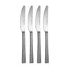4x Maxwell & Williams Diamonds Stainless Steel Faceted Design Entree Knife