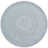 Trendy Indoor/Outdoor Round Rug-Orbit 6223-Platinum-150x150cm