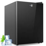Advwin 60L Mini Upright Freezer Digital Display Freezer Compact Freezer Home Dorm Commercial Freezer Black